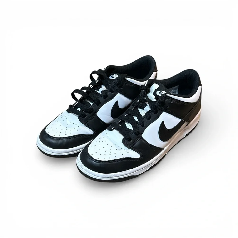 Nike Dunk Low - Panda - Size 7Y - black/white